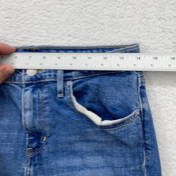 Levi's Premium 721 High Rise Skinny Jeans Ripped Distressed Women's Size 28 - Picture 5 of 9